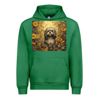 Emerald shih tzu Urban Hoodie - Unal Design