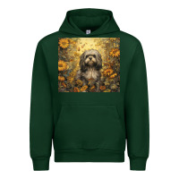 Foreset Green shih tzu Urban Hoodie - Unal Design