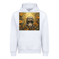 White shih tzu Urban Hoodie - Unal Design