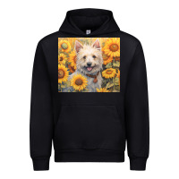 Black westie Urban Hoodie - Unal Design