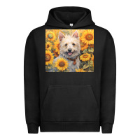 Pigment Black westie Urban Hoodie - Unal Design
