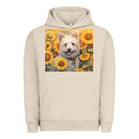 Pigment French Oak westie Urban Hoodie - Unal Design