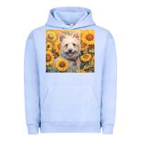 Pigment Grape Ice westie Urban Hoodie - Unal Design
