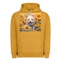 Pigment Peanut Butter westie Urban Hoodie - Unal Design