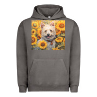 Pigment Tornado westie Urban Hoodie - Unal Design