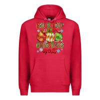 Cardinal balls deep in christmas spirit Premium Hoodie - Zillion Design Studio