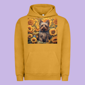Yorkshire Terrier Urban Hoodie Designed By Unal Design