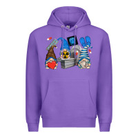 Purple mri gnomes Premium Hoodie - Zillion Design Studio