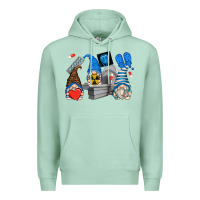 Seafoam mri gnomes Premium Hoodie - Zillion Design Studio