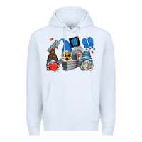 White mri gnomes Premium Hoodie - Zillion Design Studio