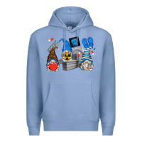 Colony Blue mri gnomes Premium Hoodie - Zillion Design Studio