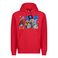 Red mri gnomes Premium Hoodie - Zillion Design Studio