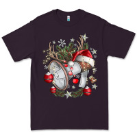 Plum Merry Christmas Premium Tee - CowhideDigitalArt