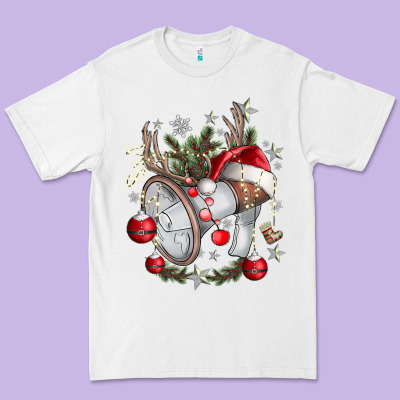 Merry Christmas Premium Tee Designed By Cowhidedigitalart