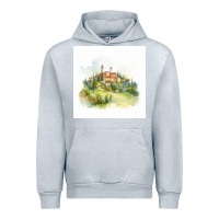 Heather Grey Italy Urban Hoodie - Unal Design