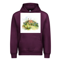 Mauve Wine Italy Urban Hoodie - Unal Design