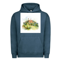 Pigment Midnight Navy Italy Urban Hoodie - Unal Design
