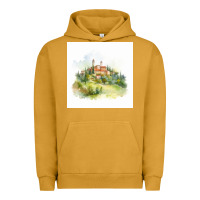 Pigment Peanut Butter Italy Urban Hoodie - Unal Design