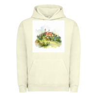 Pigment Pistachio Italy Urban Hoodie - Unal Design