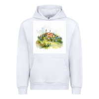 White Italy Urban Hoodie - Unal Design