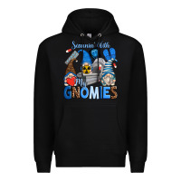 Black scannin' with my gnomies Premium Hoodie - Zillion Design Studio