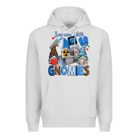 Dove Grey scannin' with my gnomies Premium Hoodie - Zillion Design Studio