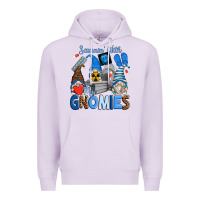 Lilac scannin' with my gnomies Premium Hoodie - Zillion Design Studio