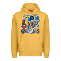 Mustard scannin' with my gnomies Premium Hoodie - Zillion Design Studio