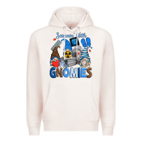 Pale Pink scannin' with my gnomies Premium Hoodie - Zillion Design Studio