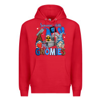 Red scannin' with my gnomies Premium Hoodie - Zillion Design Studio