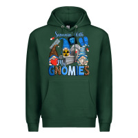 Sports Green scannin' with my gnomies Premium Hoodie - Zillion Design Studio
