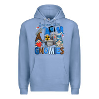 Colony Blue scannin' with my gnomies Premium Hoodie - Zillion Design Studio