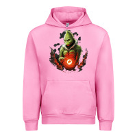 Fuchsia Pink Grinch Urban Hoodie - Unal Design