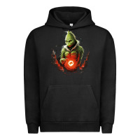 Pigment Black Grinch Urban Hoodie - Unal Design