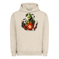 Pigment French Oak Grinch Urban Hoodie - Unal Design