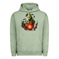 Pigment Oil Green Grinch Urban Hoodie - Unal Design