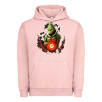 Pigment Salmon Grinch Urban Hoodie - Unal Design