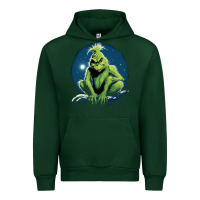 Forest Green Grinch Urban Hoodie - Unal Design