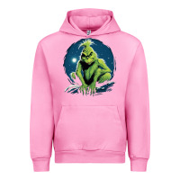 Fuchsia Pink Grinch Urban Hoodie - Unal Design
