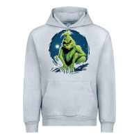 Heather Grey Grinch Urban Hoodie - Unal Design