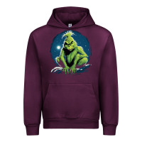 Mauve Wine Grinch Urban Hoodie - Unal Design