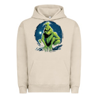 Pigment French Oak Grinch Urban Hoodie - Unal Design