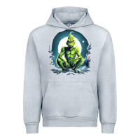 Heather Grey Grinch Urban Hoodie - Unal Design