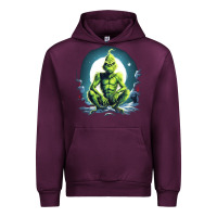 Mauve Wine Grinch Urban Hoodie - Unal Design