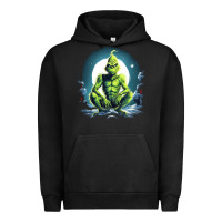 Pigment Black Grinch Urban Hoodie - Unal Design