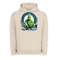 Pigment French Oak Grinch Urban Hoodie - Unal Design