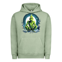 Pigment Oil Green Grinch Urban Hoodie - Unal Design