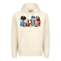 Sandshell police coffee cup Premium Hoodie - AdoDesignShop
