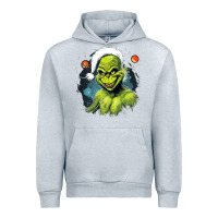 Heather Grey Grinch Urban Hoodie - Unal Design