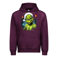 Mauve Wine Grinch Urban Hoodie - Unal Design